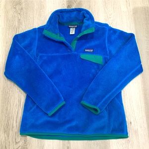 Women’s Patagonia Fleece Pullover Re-tool Snap-T size Small
